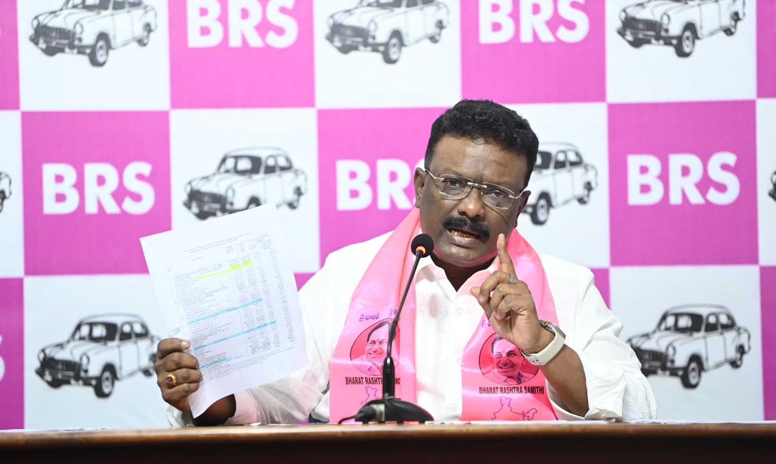 BRS Alleges Telangana Facing 'Economic Crisis' Under Congress