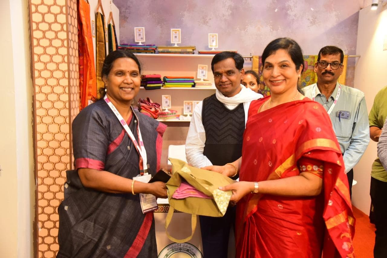 AP Showcases Textile Strength at Bharat Tex 2026