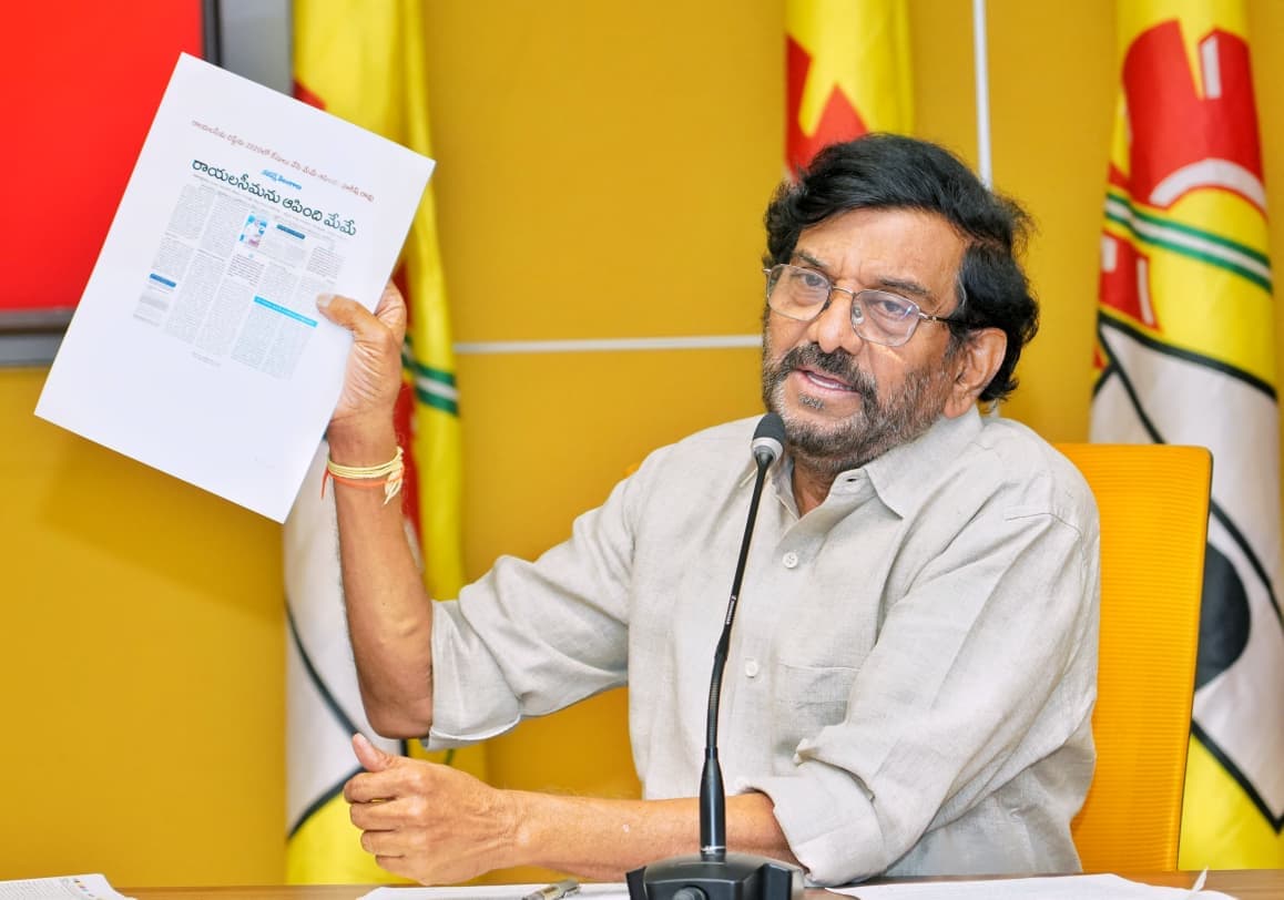 Somireddy Challenges YSRCP Over Rayalaseema Irrigation Record, Defends NDA Government's Push