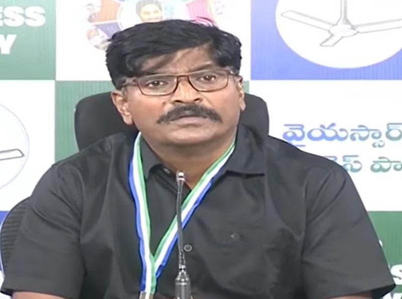 Talari Rangaiah criticises Lokesh over welfare hostel facilities