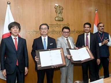 ACME Group signs landmark green ammonia and green methanol offtake agreements with Japanese companies under the National Green Hydrogen Mission.