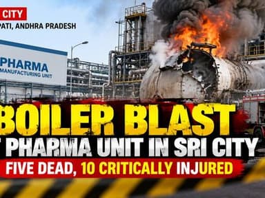 Boiler Blast at Pharma Unit in Sri City Claims Five Lives