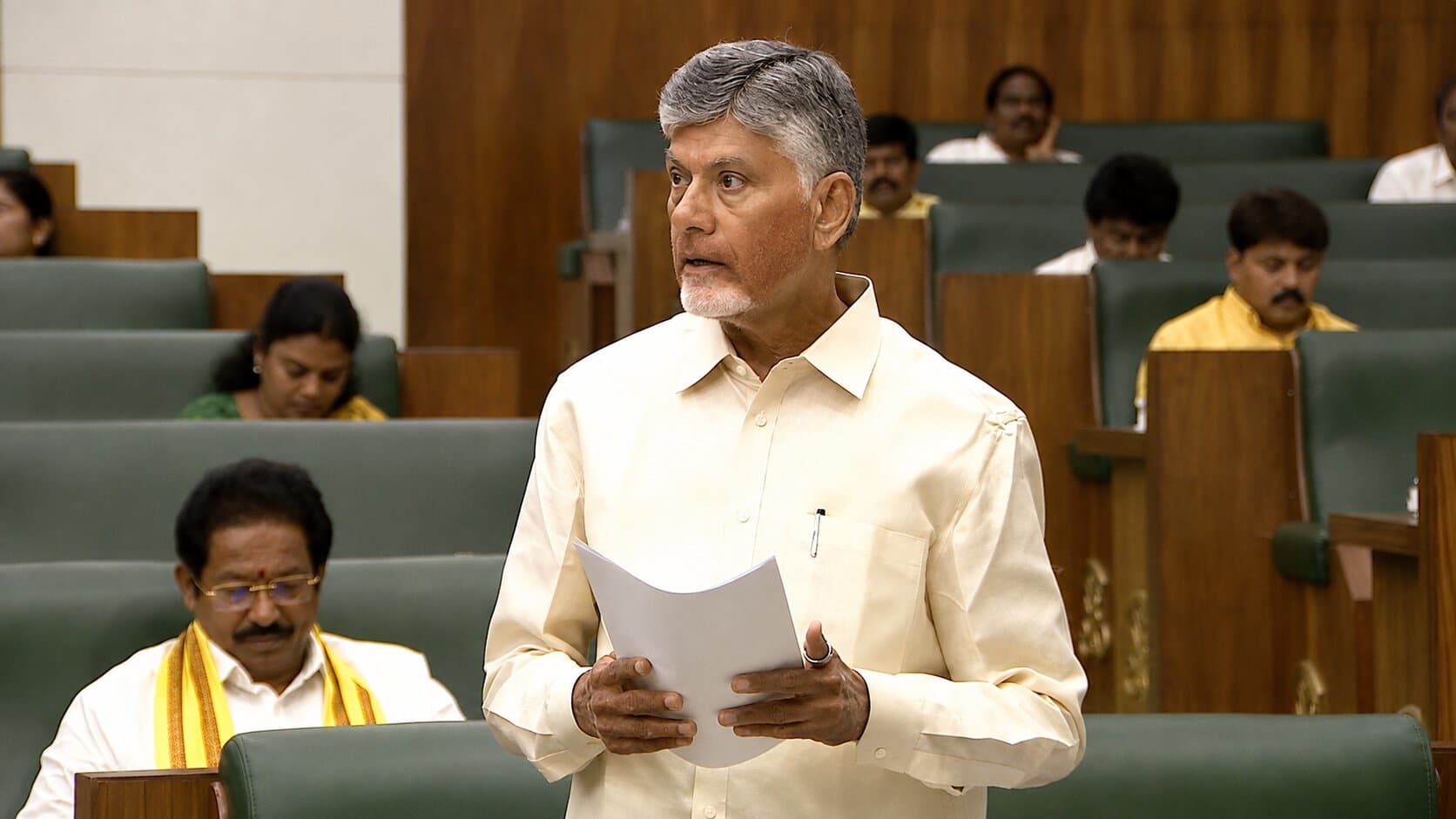 CM Chandrababu Naidu rejects allegations over Mega DSC recruitment