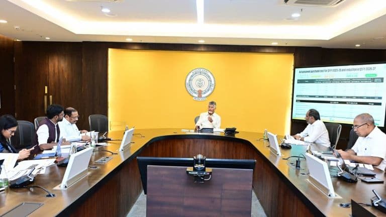 CM Chandrababu Naidu reviews the Energy Department’s plans to expand power generation and reduce electricity costs in AP