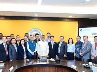 Chief Minister N. Chandrababu Naidu and Minister Nara Lokesh meet Taiwanese industry leaders in Amaravati