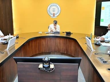 Chief Minister N. Chandrababu Naidu reviews Welfare Department initiatives at the Secretariat in Amaravati