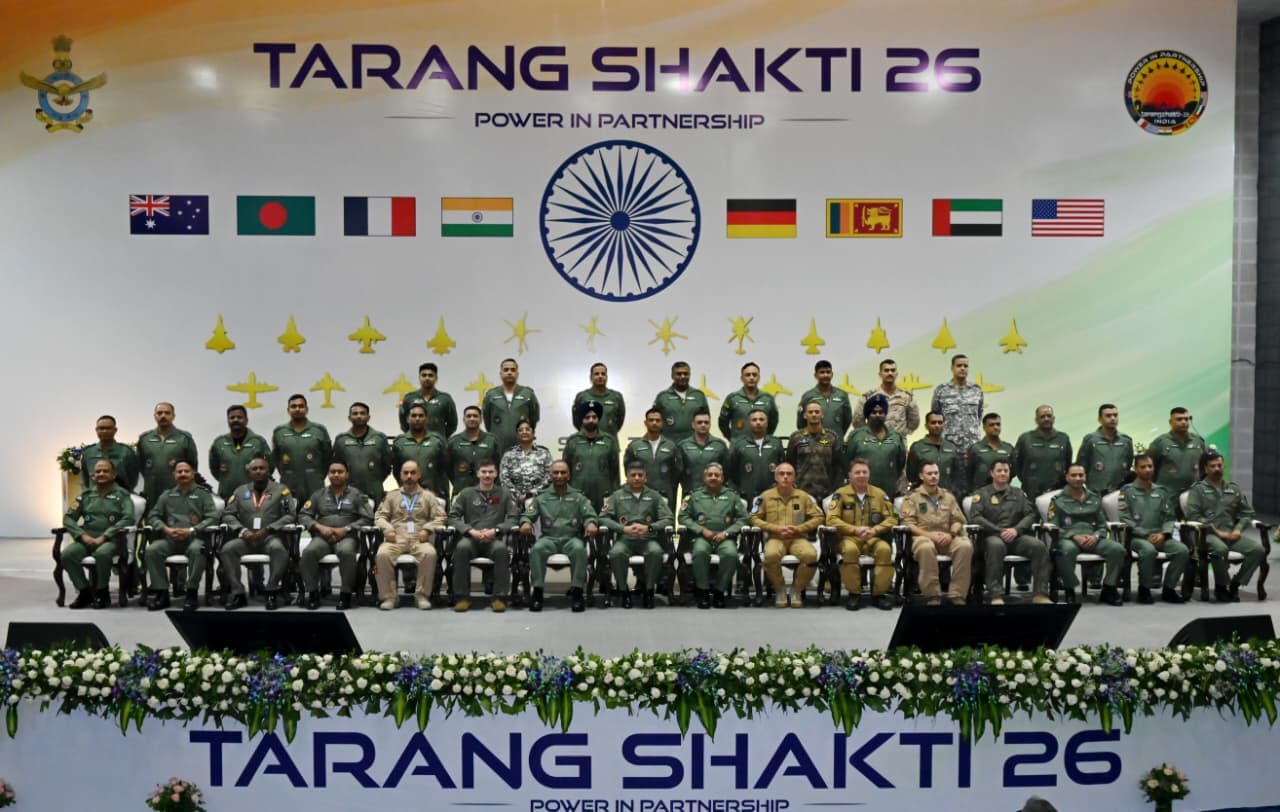 Exercise Tarang Shakti 2026 Begins Operational Phase at Jodhpur with Seven Foreign Air Forces