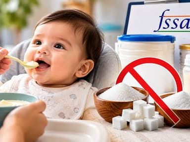 FSSAI Proposes Ban on Sucrose, Fructose in Infant Foods for Babies Under 6 Months