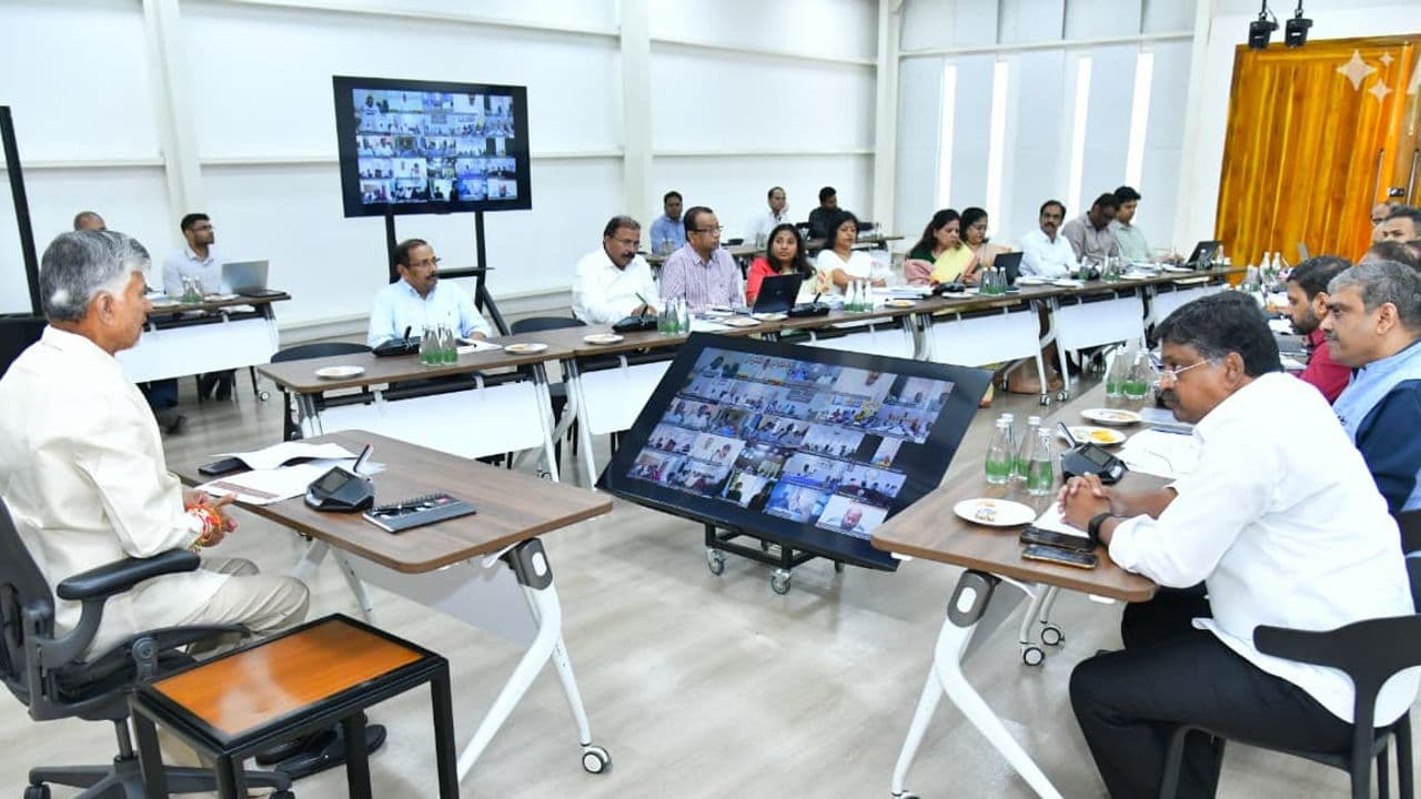 Implement Constituency Vision Action Plans to Put AP on Top CM Chandrababu Naidu