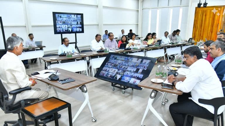 Implement Constituency Vision Action Plans to Put AP on Top CM Chandrababu Naidu