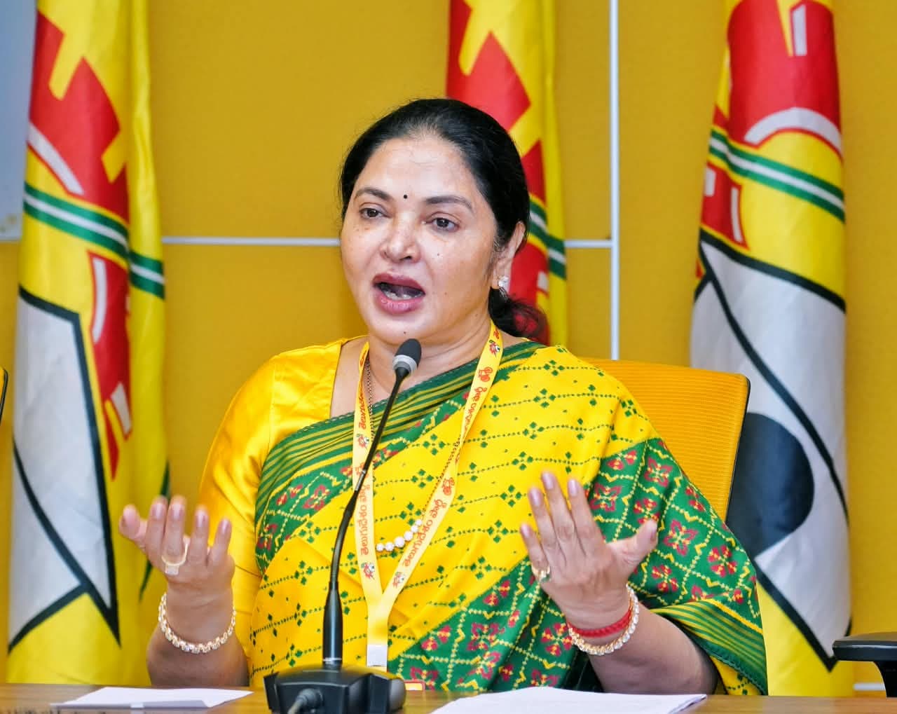 Prashanthi Reddy accuses YSRCP of spreading misinformation on Mega DSC