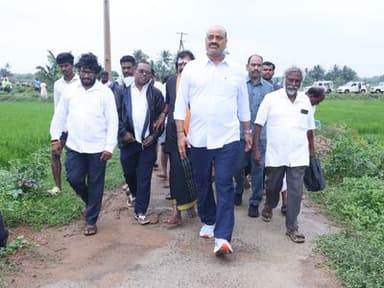 Minister K. Atchannaidu has directed officials to immediately assess crop losses