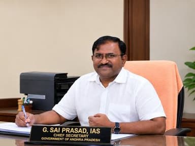 Andhra Pradesh Chief Secretary Sai Prasad