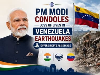 PM Modi Condoles Loss of Lives in Venezuela Earthquakes