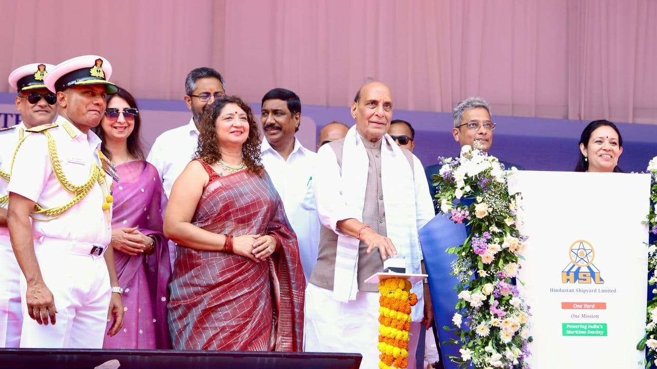 Rajnath Singh Launches ‘Surya’: India’s First Indigenous Fleet Support Ship in Visakhapatnam