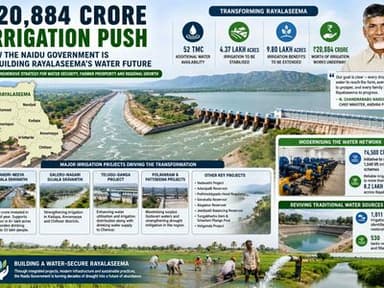 Rs.20,884 Crore Irrigation Projects to Boost Rayalaseema Water Security