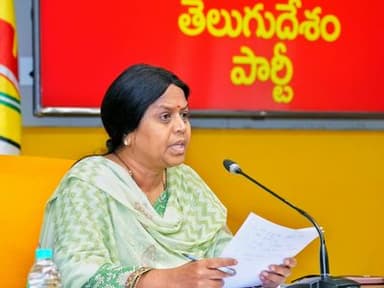 TDP Legislative Council Chief Whip Panchumarthi Anuradha