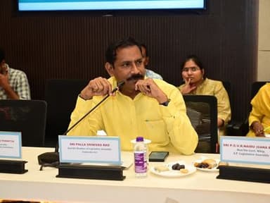 TDP State President and Gajuwaka MLA Palla Srinivasa Rao