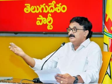 TDP spokesperson Neelayapalem Vijay Kumar