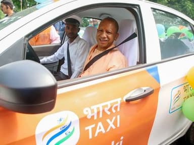 The Bharat Taxi service was formally launched in Uttar Pradesh