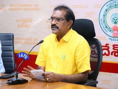 Water Resources Minister Nimmala Rama Naidu