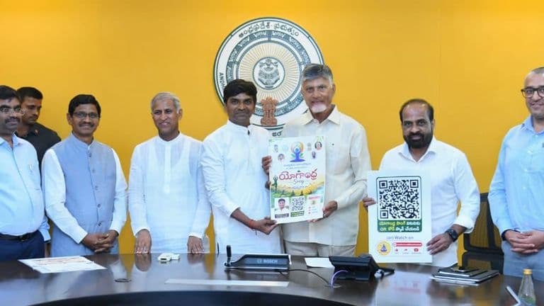 One Crore People to Participate in Yoga Andhra 2026: CM Chandrababu Naidu